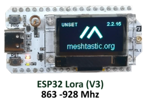 ESP32 :ora (V3) 863-928 Mhz